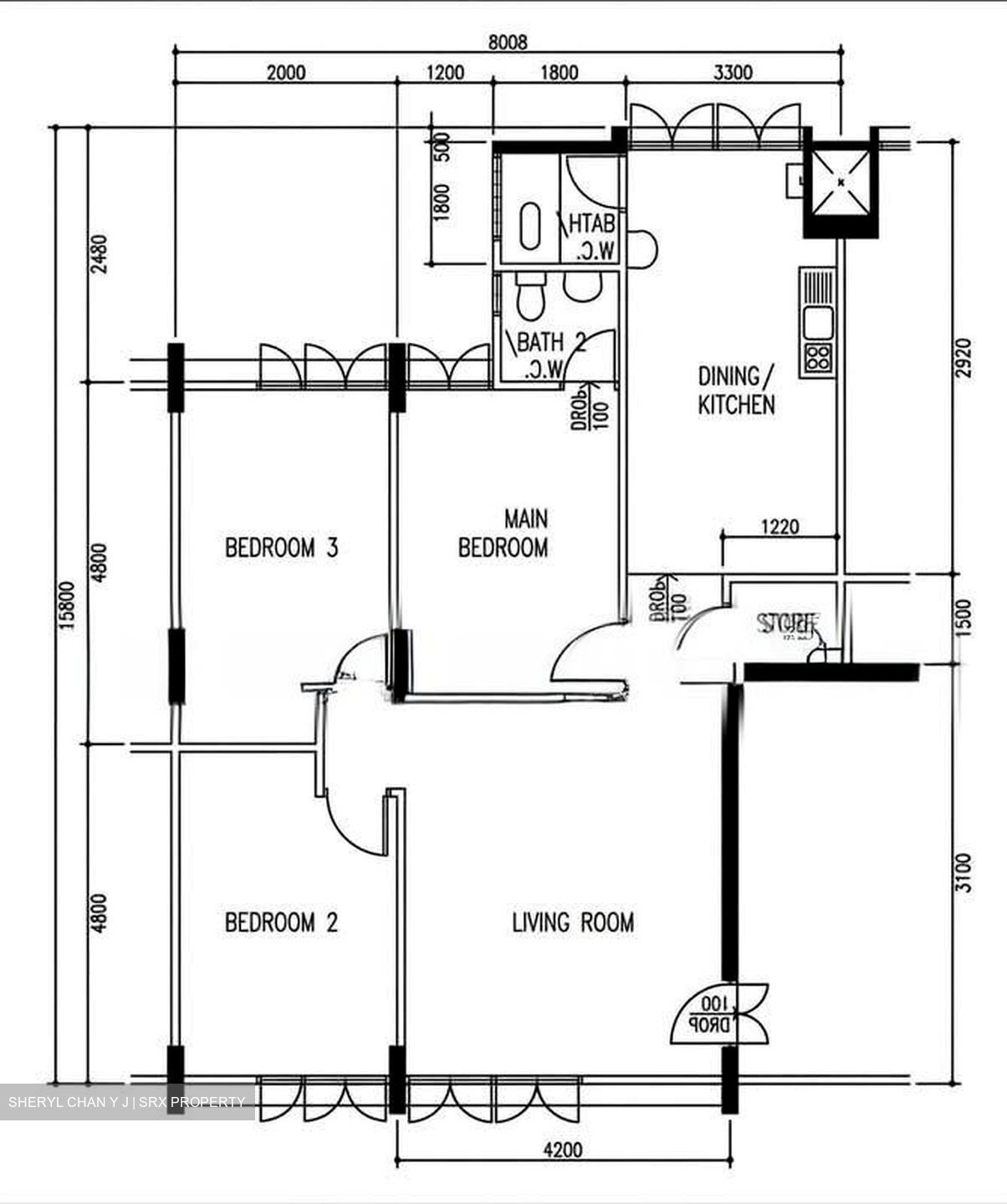 Blk 111 Hwi Yoh Ville (Serangoon), HDB 4 Rooms #554560981